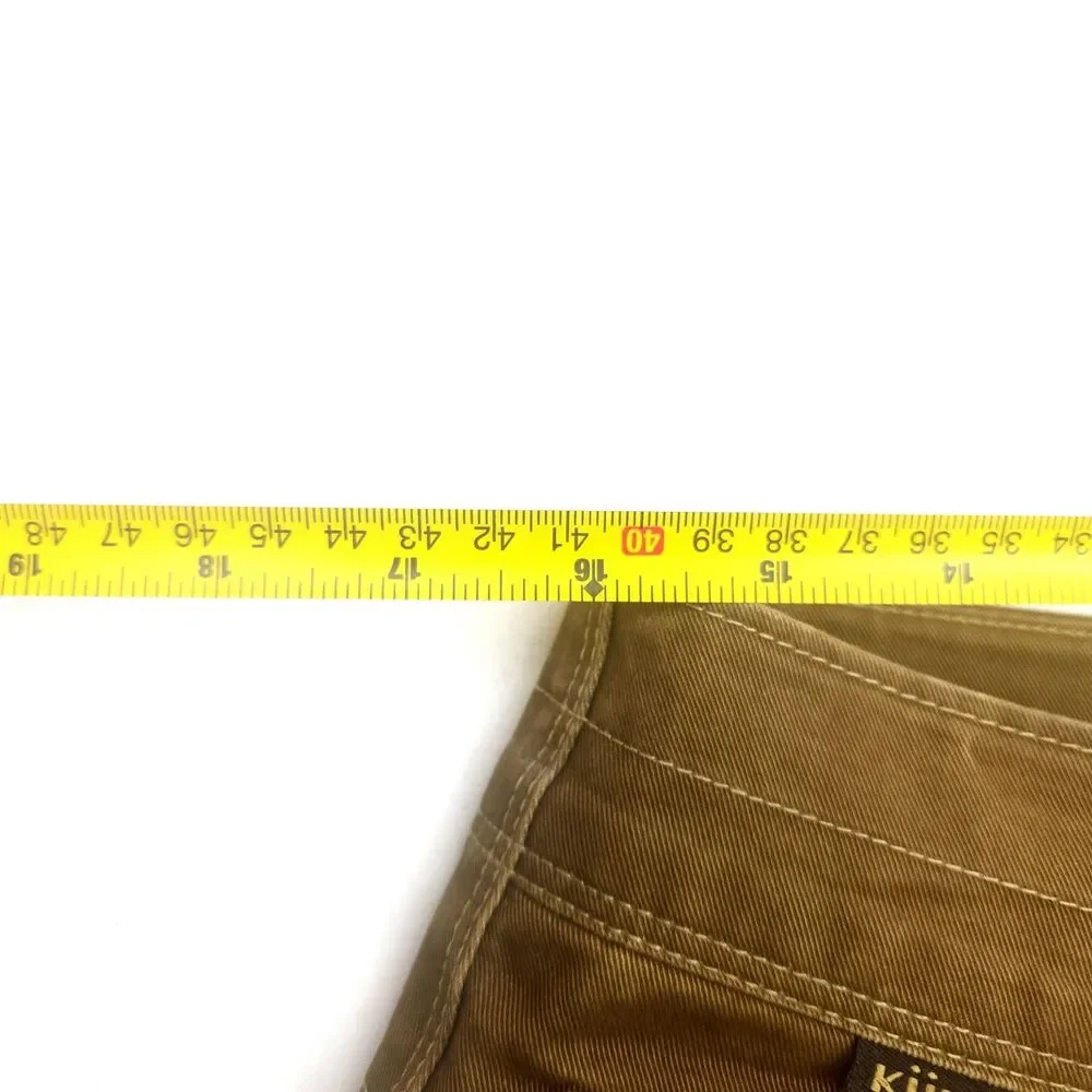 Kuhl Ryder Men's Pants 32x32 Brown Vintage Patina Dye for Hiking and Work EUC